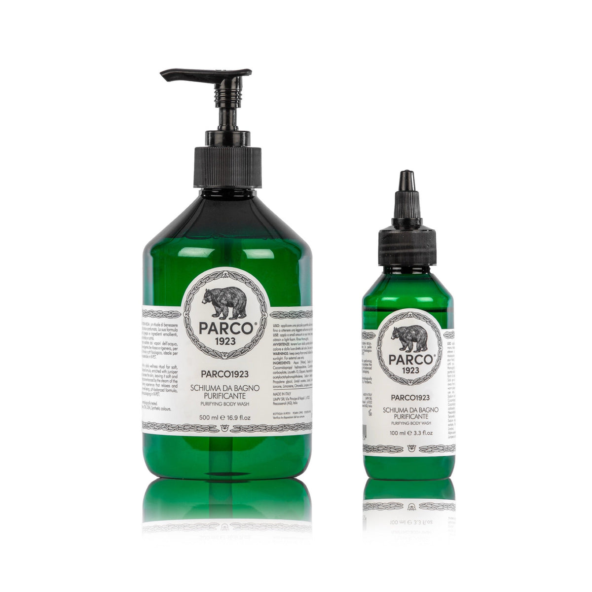 SCHIUMA DA BAGNO PURIFICANTE PURIFYING BODY WASH - PARCO 1923