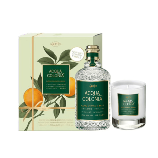 4711 - Acqua Colonia | Coffret Eau de Cologne et Bougie Parfumée