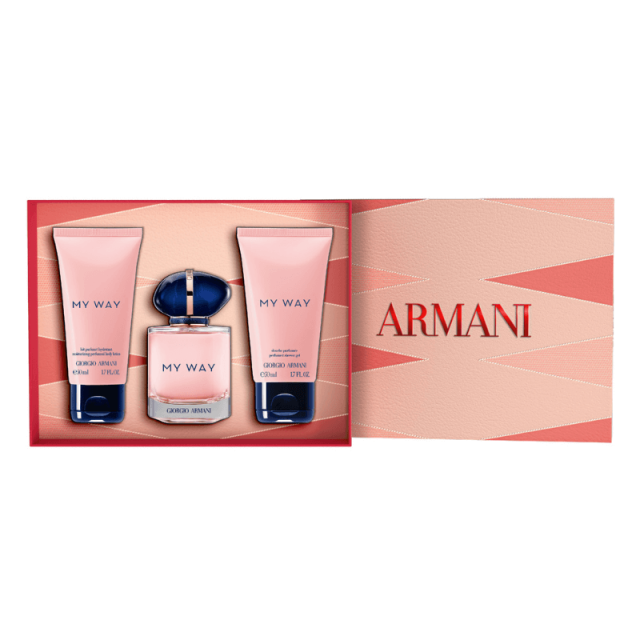 Armani - My Way | Coffret Eau de Parfum avec son lait corps et son gel douche