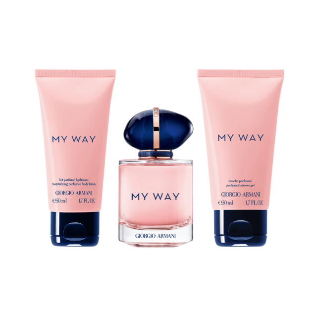 Armani - My Way | Coffret Eau de Parfum avec son lait corps et son gel douche