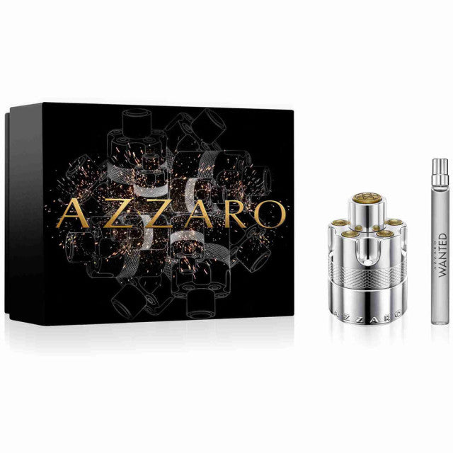 Azzaro - Azzaro Wanted | Coffret Eau de Parfum avec son Vaporisateur de Voyage
