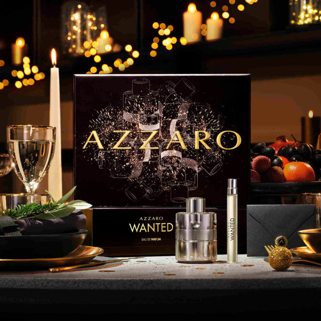 Azzaro - Azzaro Wanted | Coffret Eau de Parfum avec son Vaporisateur de Voyage