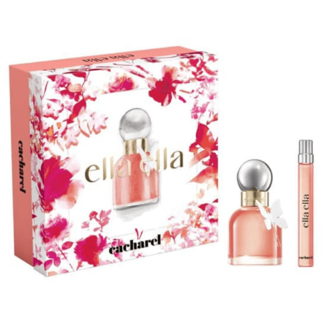 Cacharel - Ella Ella | Coffret Eau de Parfum et son vaporisateur de voyage