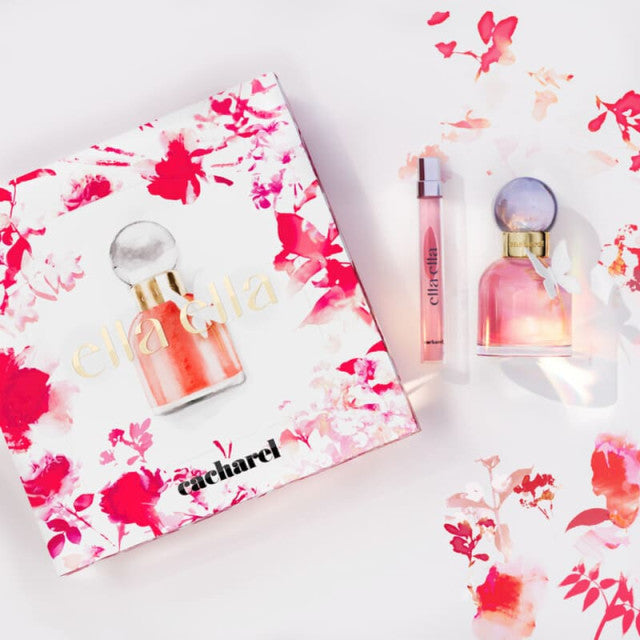 Cacharel - Ella Ella | Coffret Eau de Parfum et son vaporisateur de voyage