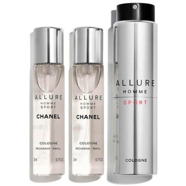 Chanel - Allure Homme Sport | Eau de Cologne met draai- en sprayfunctie
