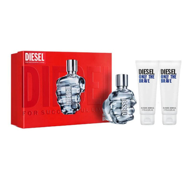 Diesel - Only The Brave | Coffret Eau de Toilette et ses gels douche