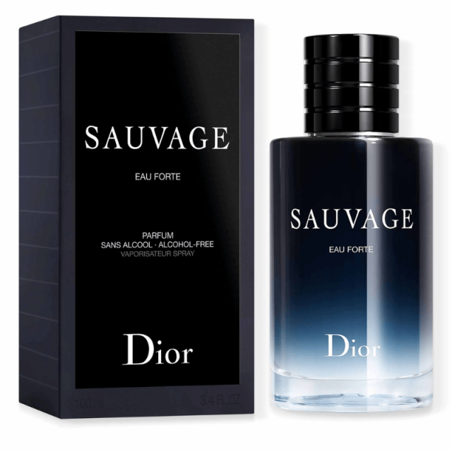 Dior - Sauvage Eau Forte | Parfum sans alcool - notes fraîches et intenses
