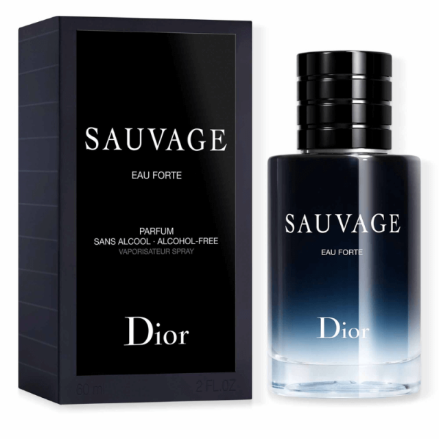 Dior - Sauvage Eau Forte | Parfum sans alcool - notes fraîches et intenses