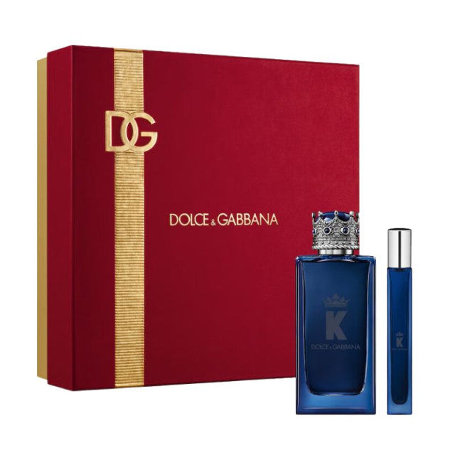 Dolce & Gabbana - K Intense by Dolce&Gabbana | Coffret Eau de Parfum Intense et son vaporisateur de voyage