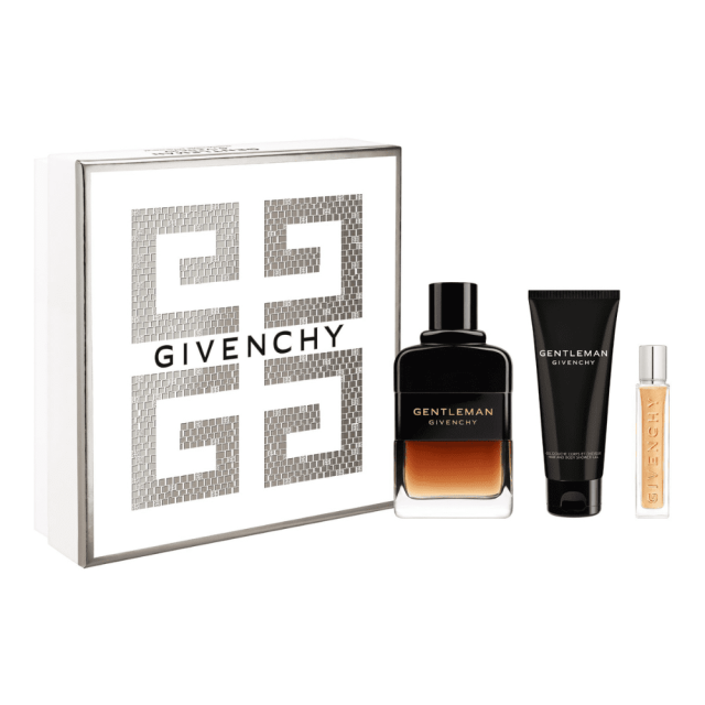 Givenchy - Gentleman Réserve Privée | Coffret Eau de Parfum avec son Vaporisateur de Voyage et son Gel Douche