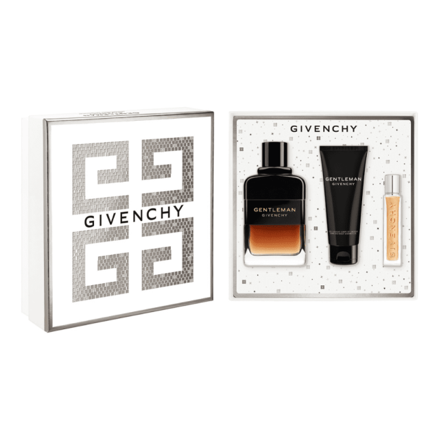 Givenchy - Gentleman Réserve Privée | Coffret Eau de Parfum avec son Vaporisateur de Voyage et son Gel Douche