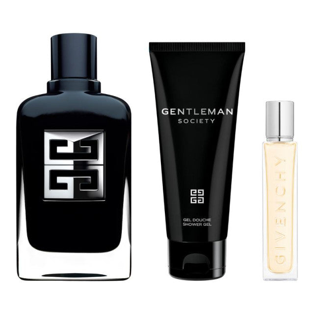 Givenchy - Gentleman Society | Coffret Eau de Parfum avec son Vaporisateur de Voyage et son Gel Douche