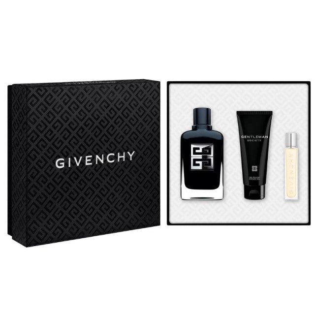 Givenchy - Gentleman Society | Coffret Eau de Parfum avec son Vaporisateur de Voyage et son Gel Douche