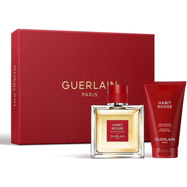 Guerlain - Habit Rouge | Coffret Eau de Toilette et son gel douche
