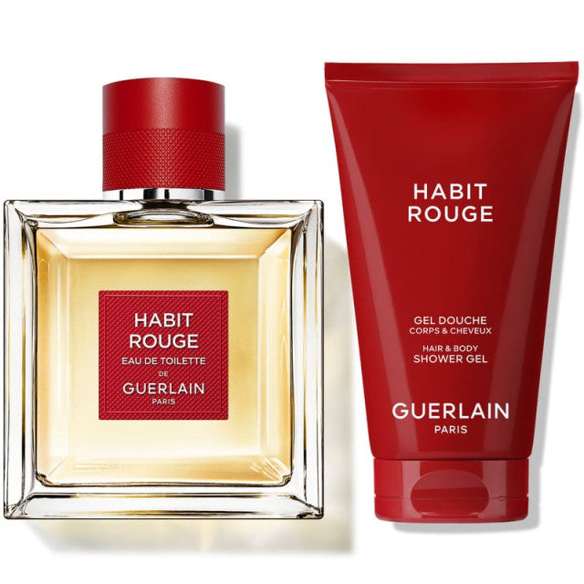 Guerlain - Habit Rouge | Coffret Eau de Toilette et son gel douche