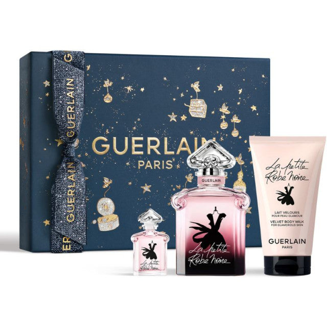 Guerlain - La Petite Robe Noire | Coffret Eau de Parfum avec sa miniature et son lait corps