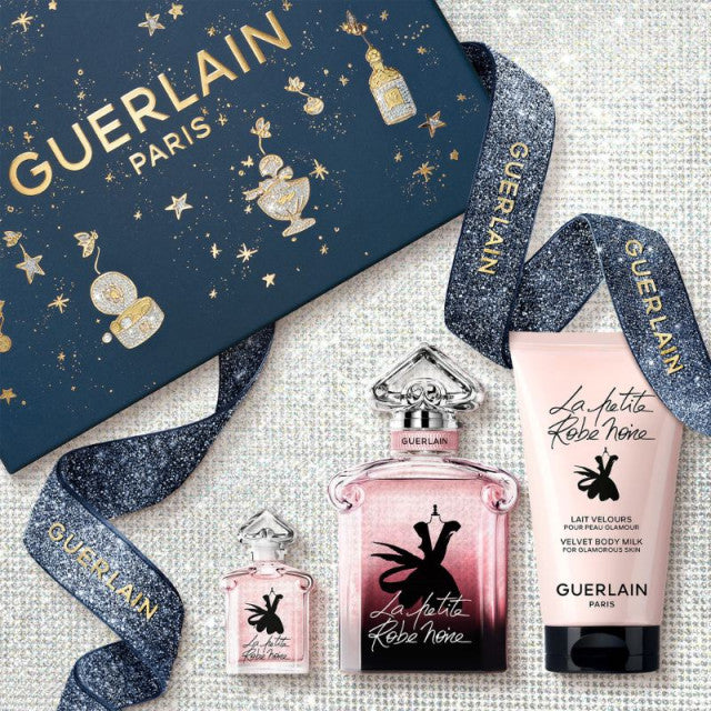 Guerlain - La Petite Robe Noire | Coffret Eau de Parfum avec sa miniature et son lait corps