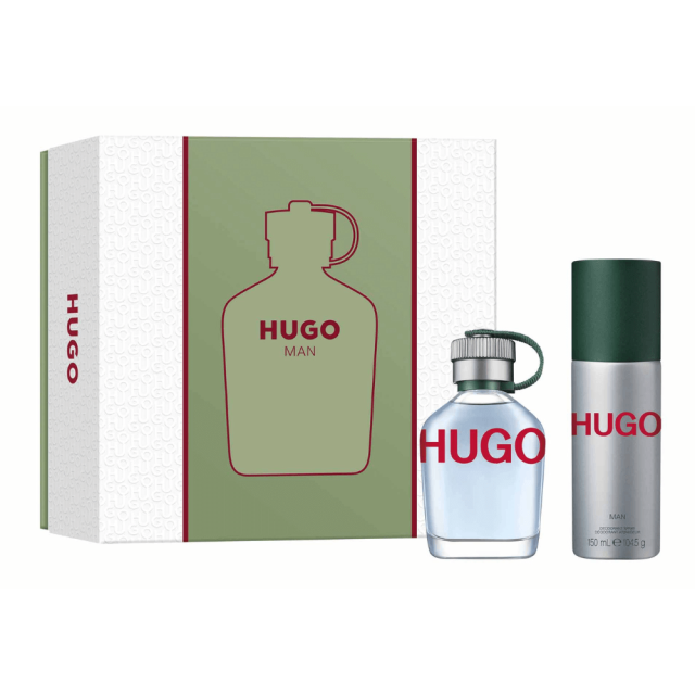 Hugo Boss - Hugo Man | Coffret Eau de Toilette avec son déodorant spray