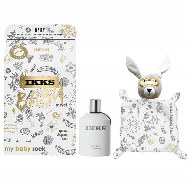IKKS - IKKS Baby Rock | Coffret Eau de Senteur et son Doudou