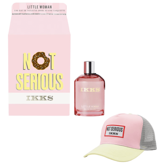 IKKS - Little Woman | Coffret Eau de Toilette et casquette