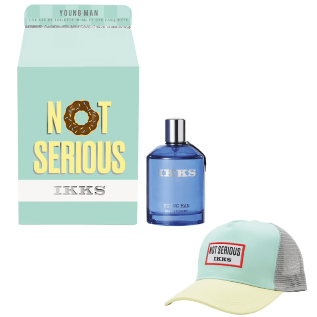 IKKS - Young Man | Coffret Eau de Toilette et casquette