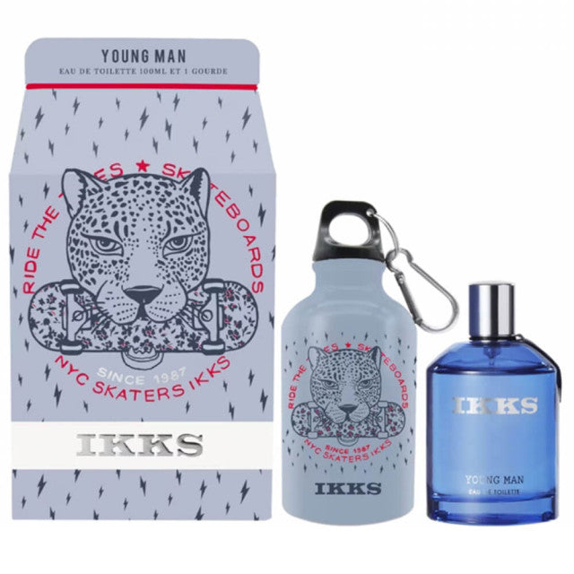 IKKS - Young Man | Coffret Eau de Toilette et sa Gourde