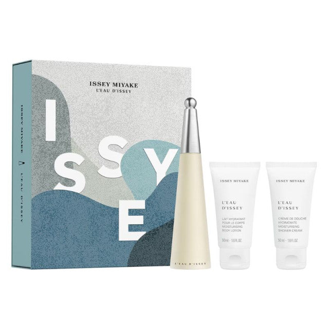 Issey Miyake - L'Eau d'Issey pour Femme | Coffret Eau de Toilette, lait corps et crème de douche