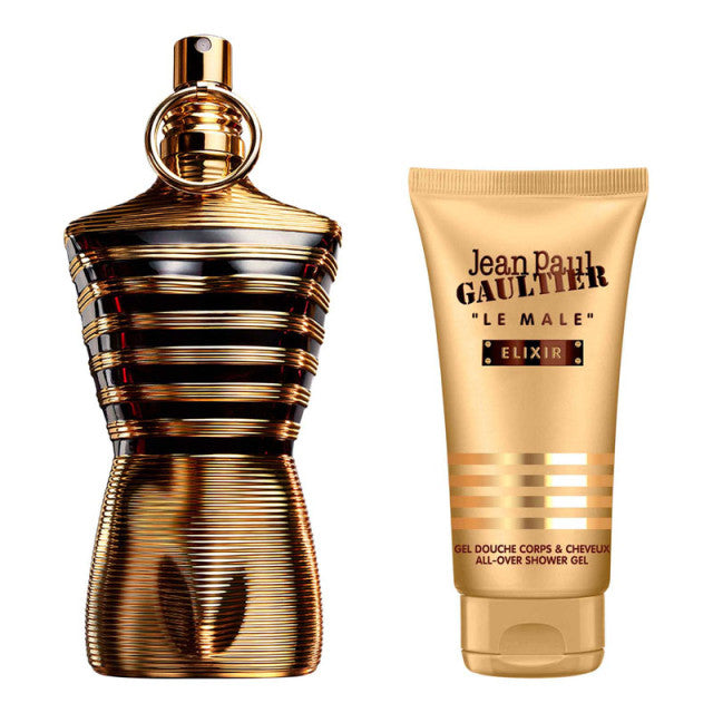 Jean Paul Gaultier - Le Male Elixir | Coffret Parfum et gel douche corps et cheveux