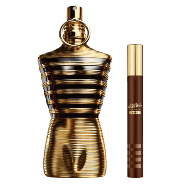 Jean Paul Gaultier - Le Male Elixir | Coffret Parfum et son Vaporisateur de Voyage