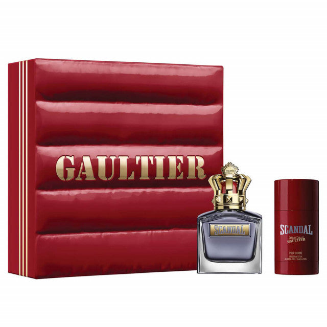 Jean Paul Gaultier - Scandal pour Homme | Coffret Eau de Toilette avec son Déodorant Stick