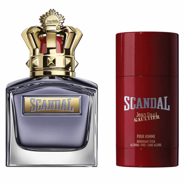 Jean Paul Gaultier - Scandal pour Homme | Coffret Eau de Toilette avec son Déodorant Stick