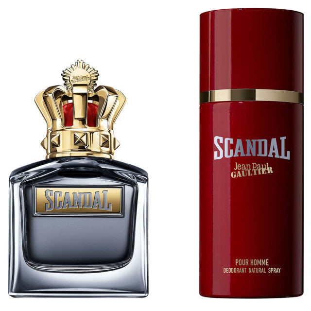 Jean Paul Gaultier - Scandal pour Homme | Coffret Eau de Toilette et son déodorant spray