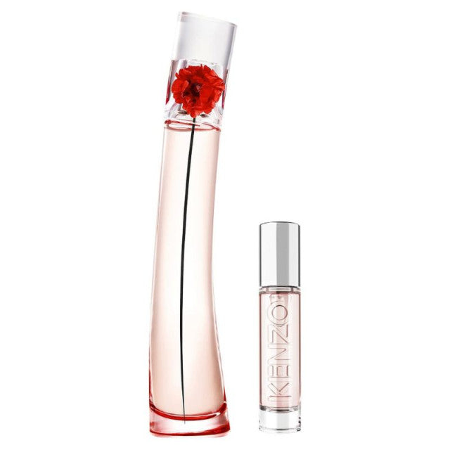 Kenzo - FLOWER BY KENZO L'ABSOLUE | Coffret Eau de Parfum et son vaporisateur de sac