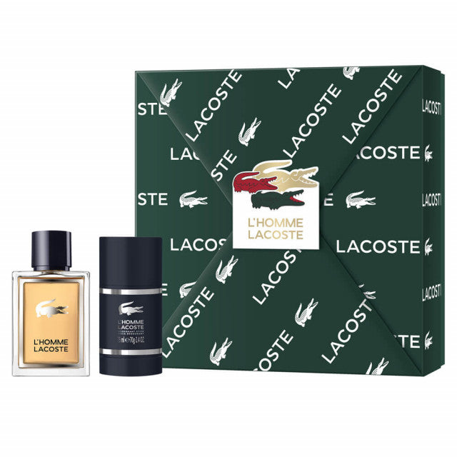 Lacoste - L'Homme Lacoste | Coffret Eau de Toilette et son Déodorant Stick