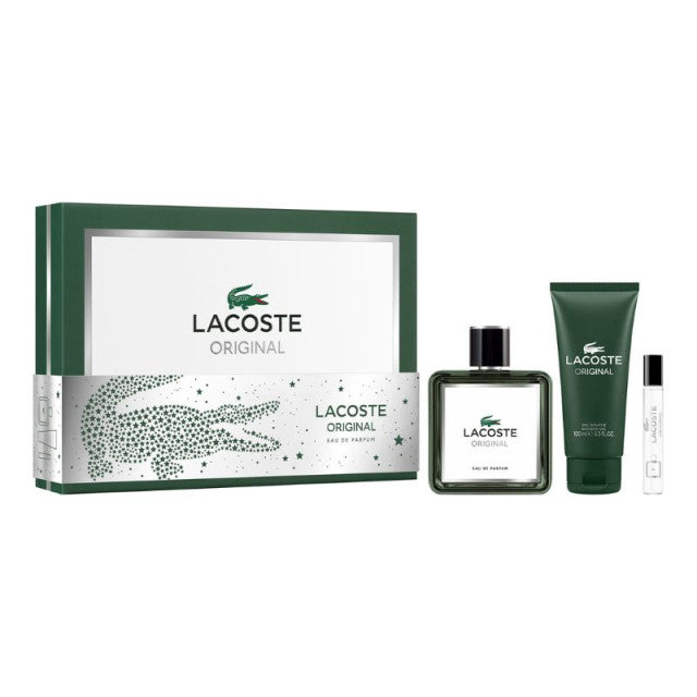 Lacoste - Lacoste Original | Coffret Eau de Parfum, son vapo de sac et son gel douche