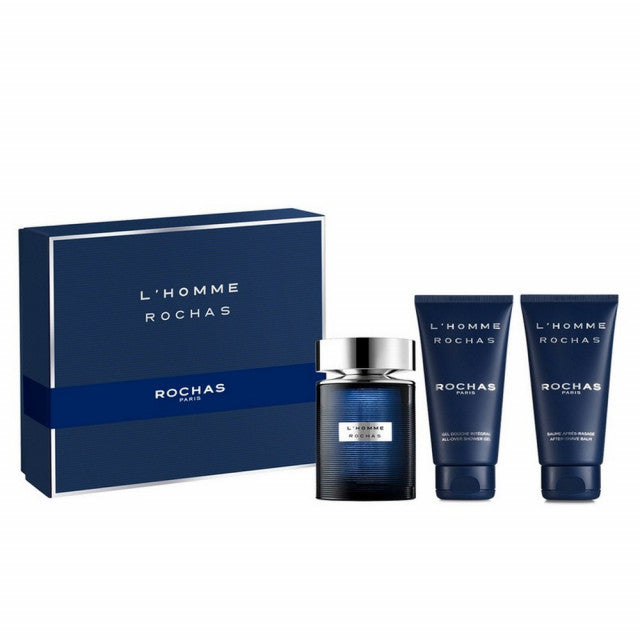 Rochas - L'Homme Rochas | Coffret Eau de Toilette, Gel douche et Après-rasage