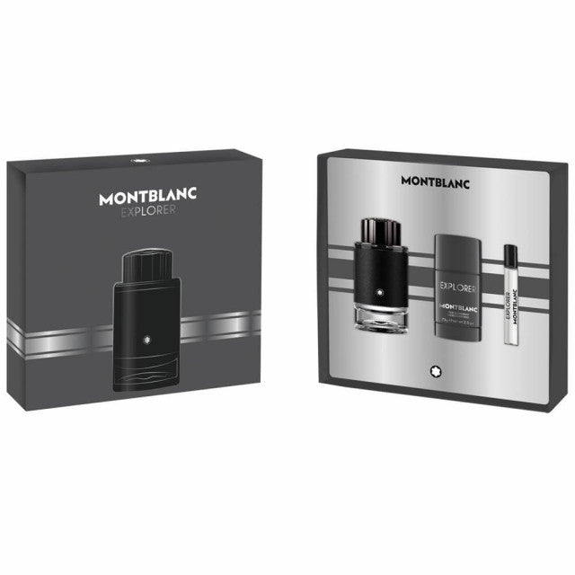 Montblanc - Explorer | Coffret Eau de Parfum avec son vaporisateur de voyage et son déodorant stick