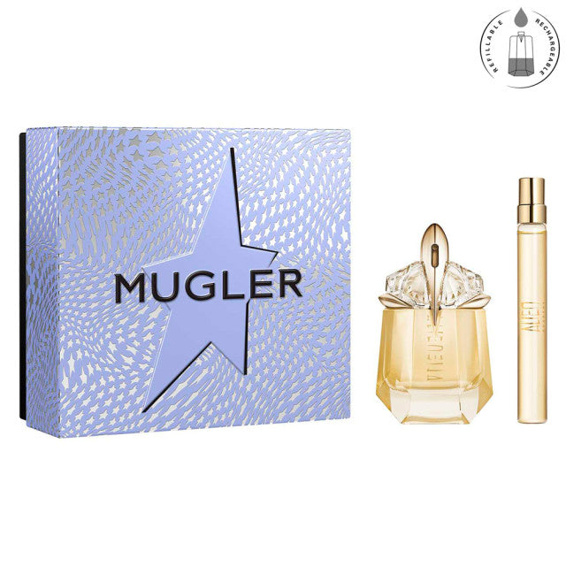 Mugler - Alien Goddess | Coffret Eau de Parfum avec son Vaporisateur de Sac