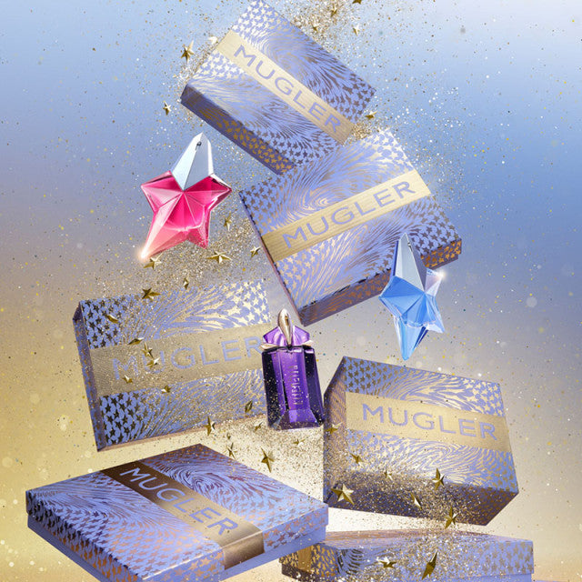 Mugler - Angel | Coffret Eau de Parfum avec son lait corps et son vaporisateur de sac