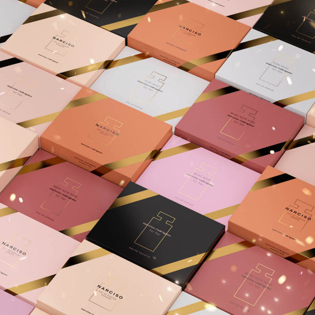Narciso Rodriguez - For Her Musc Noir | Coffret Eau de Parfum avec son Lait Corps et son Gel Douche