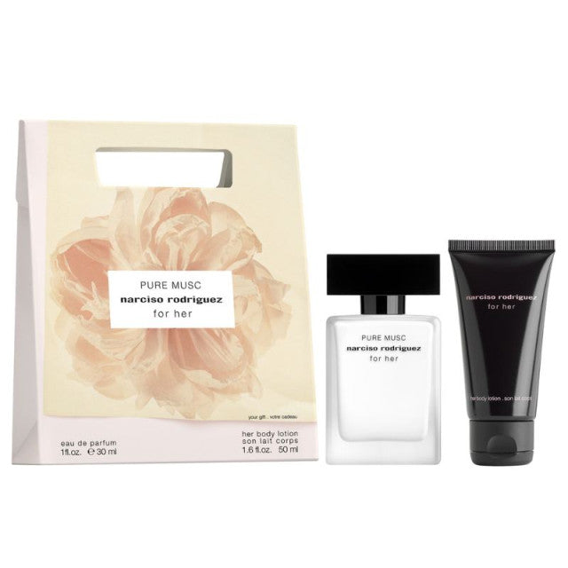 Narciso Rodriguez - For Her Pure Musc | Coffret Eau de Parfum avec son lait corps