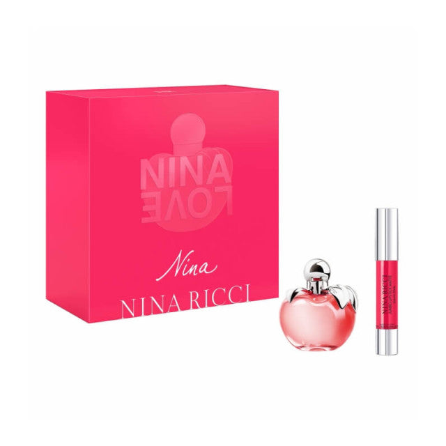 Nina Ricci - Nina | Coffret Eau de Toilette et Rouge à Lèvres Mat