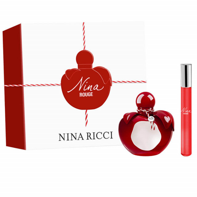 Nina Ricci - Nina Rouge | Coffret Eau de Toilette avec son Roll-On