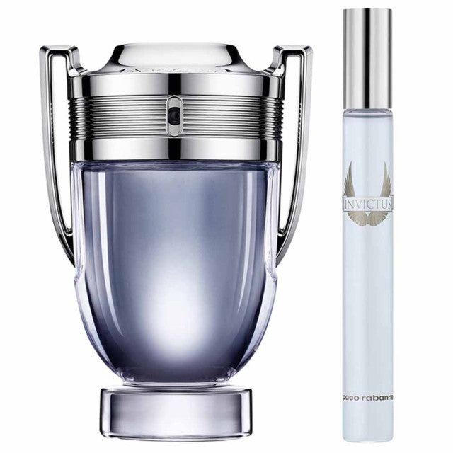 Rabanne - Invictus | Coffret Eau de Toilette et vaporisateur de voyage