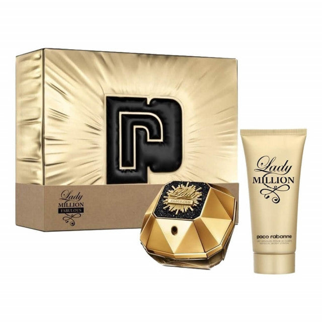 Rabanne - Lady Million Fabulous | Coffret Eau de Parfum et son lait corps