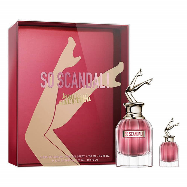 Jean Paul Gaultier - So Scandal | Coffret Eau de Parfum et sa miniature