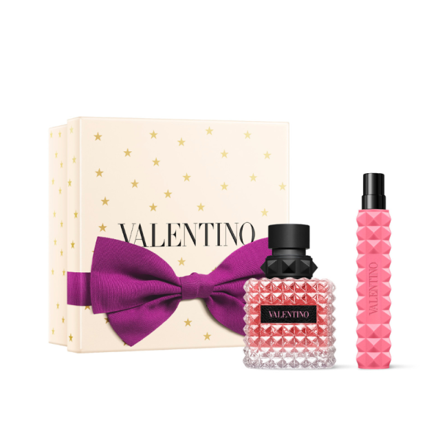 Valentino - Born In Roma Donna | Coffret Eau de Parfum et son vaporisateur de sac