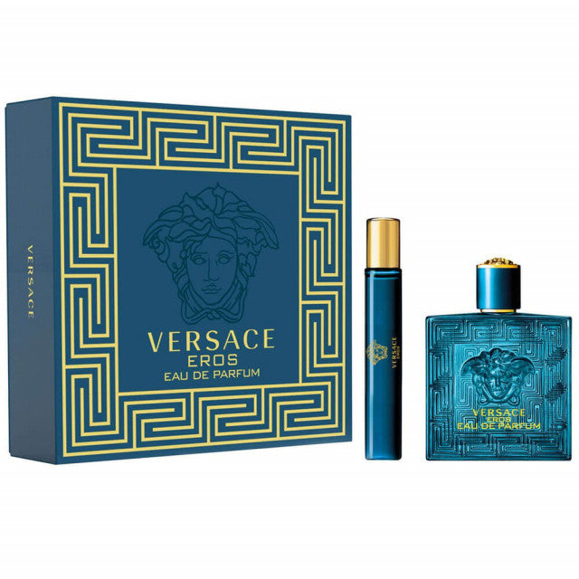 Versace - Eros | Coffret Eau de Parfum Vapo 100 ml + Vapo voyage 10 ml