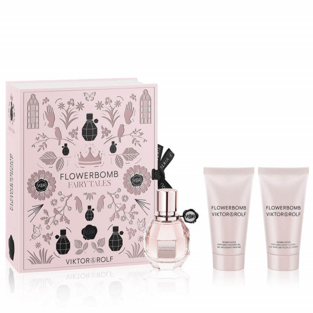 Viktor & Rolf - Flowerbomb | Coffret Eau de Parfum, Gel douche et Lait corps