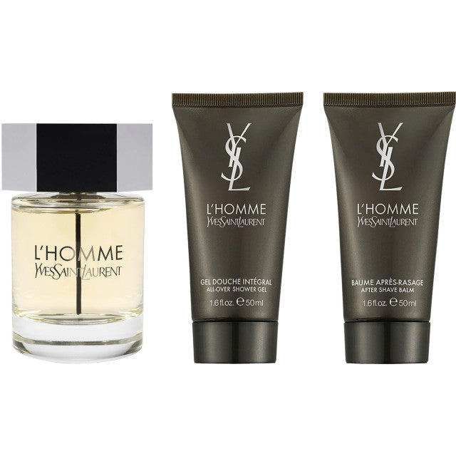 Yves St Laurent - L'Homme YSL | Coffret Eau de Toilette avec son gel douche et son baume après-rasage